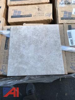(#26) 660 Sq Feet Brown/Grey Tile, New/Old Stock